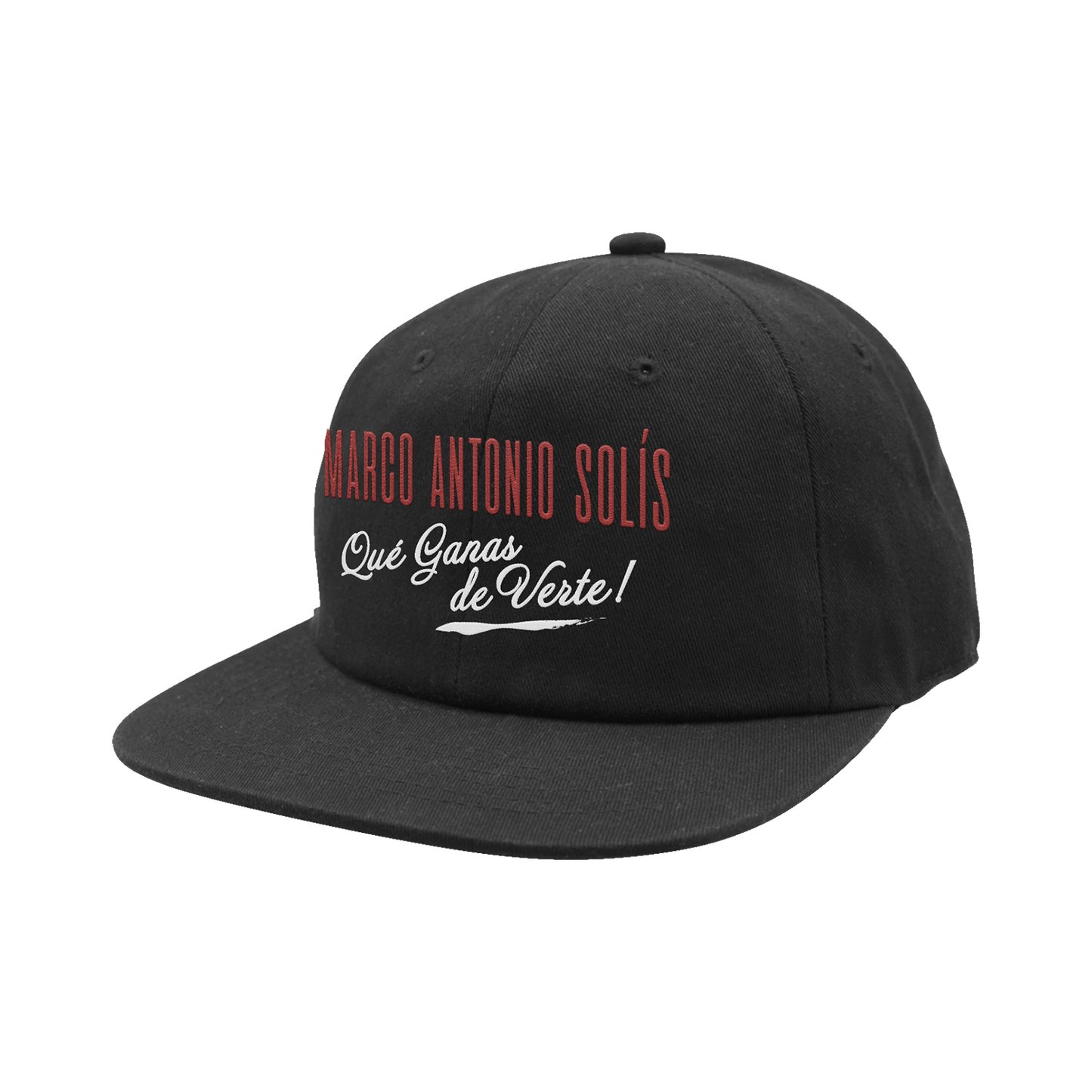 Marco Antonio Solis De Verte Snapback Hat (Black)