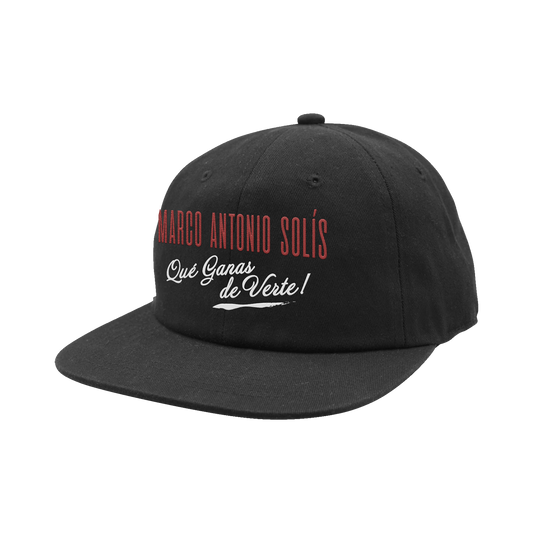 Marco Antonio Solis De Verte Snapback Hat (Black)