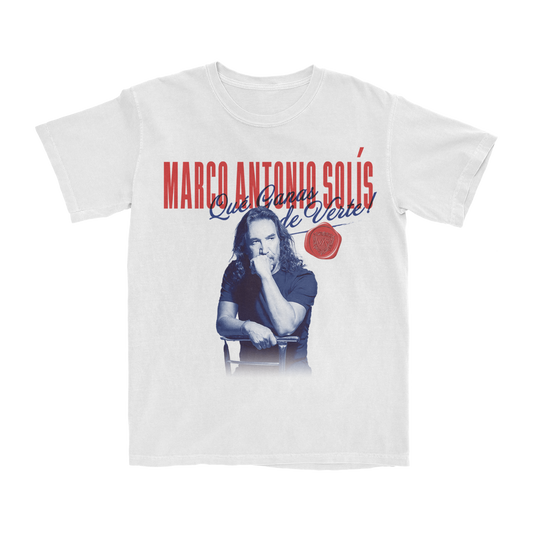 Marco Antonio Solis Sentado T-Shirt (White)
